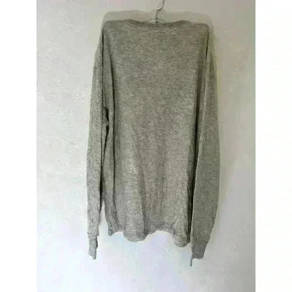 Polo Ralph Lauren Mens Polo Gray Long Sleeve Crew Neck T Shirt Size XXL